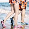 Chaussures d'eau plates confortables pour hommes et femmes, séchage rapide, pantoufles de plage pour hommes, chaussures pour la natation, chaussures de plage pour la plongée