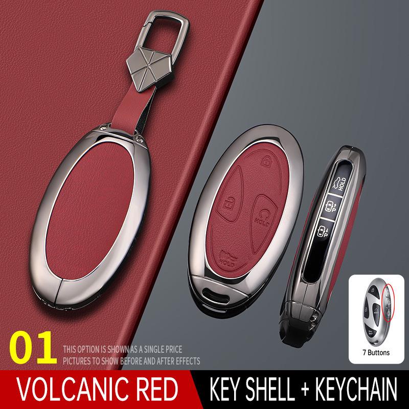 Compatible Key Case for Hyundai Tucson, Sonata, Encino, Santa Fe, Elantra - 11th Gen Models (Unisex).