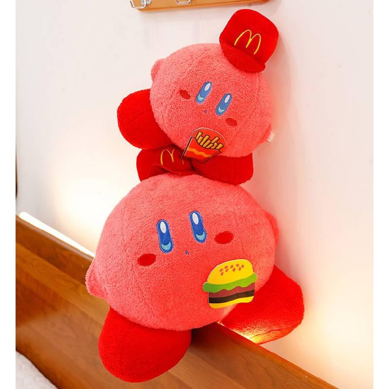 Adorable Pink Plush Toy Featuring Kirby Character Design Perfect For Collectors And Kids