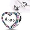 Copperromantic Heart Series Charms Hope Lovecopper Beads Fit Original Bracelet Diy Fine Jewelry Gifts For Women Making