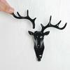 Tier-Hirsch-Hirsch-Kopf-Geweih-Haken, Wandaufhänger, Kleiderständer, Schlüsselhalter, Heimdekoration