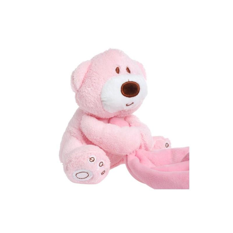 Baby Kinderen Comfort Zacht Knuffeldeken Teddybeer Pluche Gevuld Wasbaar Glad Speelgoed Voor Gezellige Knuffels En Zachte Knuffels