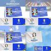 Durable Polyester 2024 Euro Cup Team Flag For Soccer Fans Vibrant Banner