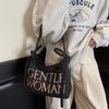 Underarm Bag 2025 New Fashion High-end Bow Nylon Cloth Bag Candy Color Thai Letter Single Shoulder Armpit Bag Handbag