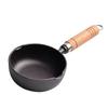 Cast Iron Pot Even Heating Multifunctional Non Stick Pot for Stir Frying Kitchen Supplies 11 X 4cm / 4.33 X 1.57in
