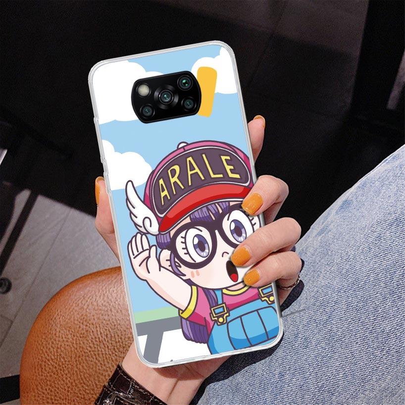 Dr Slump Arale Anime Phone Case For Xiaomi Poco X7 X6 X5 Pro F7 Ultra Redmi 15C 15 13C 13 12C 12 10 10A 10C 9 9A 9C 9T Cover Poc