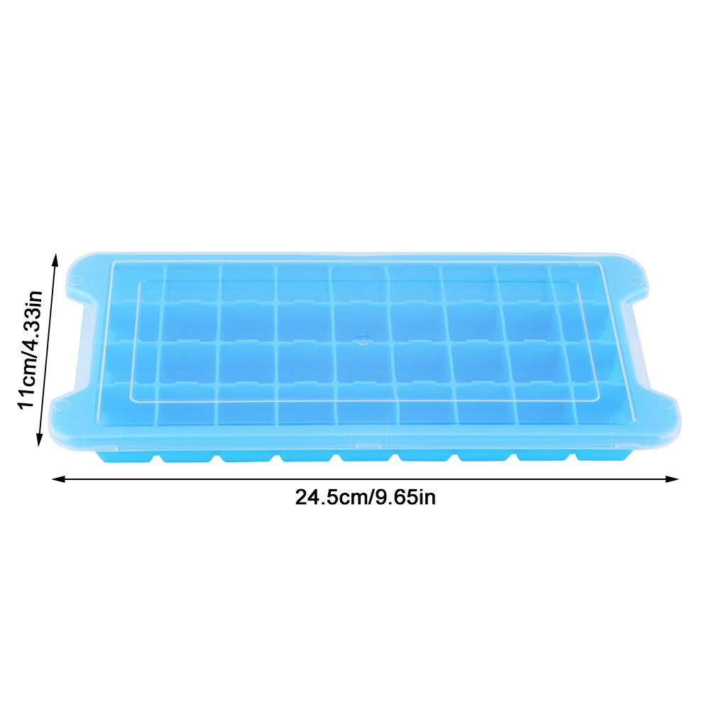 2pcs 36 Grid Ice Mold Easy Release Ice Cube Maker Practical Ice Cubes Tray Kitchen