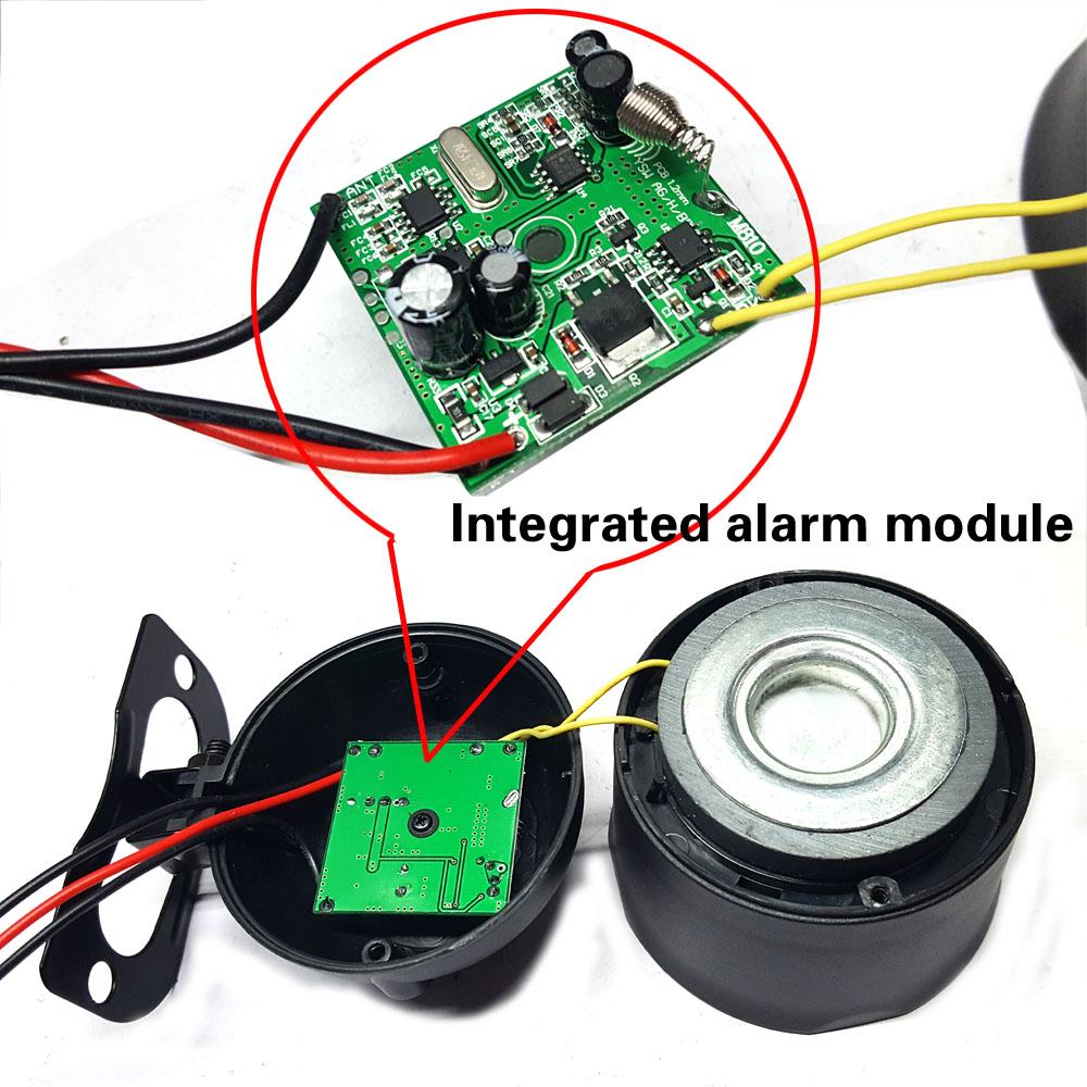 Universal Car Alarm Systems One Way Car Alarm Device Vibration Alarm System M810-8115 Lossless Assembly car alarm devices