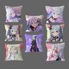 Y-Yoisaki K-Kanade Office Cushion Pillowcase Car Cushion Cover45X45CM Lumbar Pillowcase Sofa Pillowcover