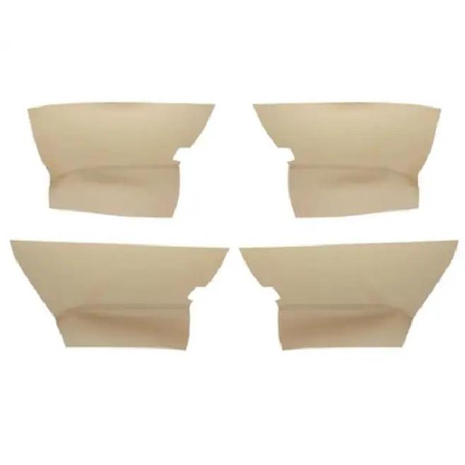 Microfiber Leather Front / Rear Door Panels Armrest Cover  For  Skoda Fabia 2008 2009 2010 2011 2012 2013 2014 car interior