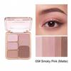 Sweetheart Six-Color Matte & Shimmer Eyeshadow Palette - Popular Daily Makeup in Southeast Asia