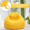 1/2Pcs Lazy Sofa Cover Solid Chair Covers Without Filler Large Bean Bag Cover Adults Couch Living Room Bedroom Tatami Lounger