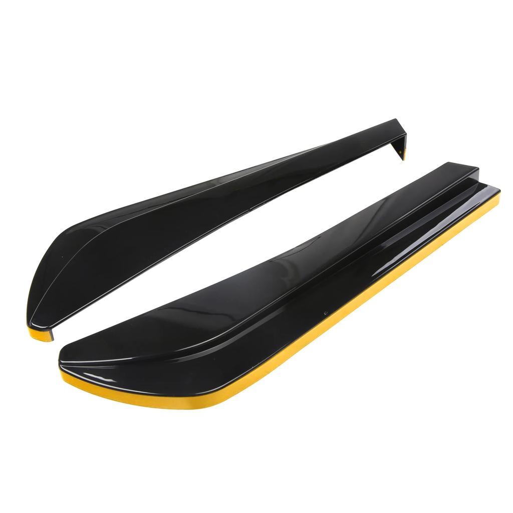 Rear Bumper Splitter Diffuser Spoiler Kit Canard Diffuser Protector Decorations Body Styling Universal Car Exterior Accessories
