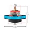Safe Thermost Radiator Cap Tank Cover Water Temperature Gauge New 1.1 Bar 15.6Psi Big Head Updated DIY Black For Motorcycle Car