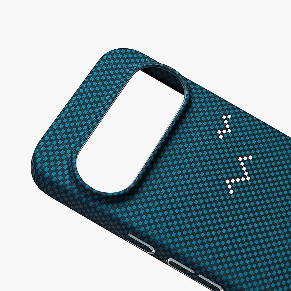 Applicable to Google 11pro mobile phone case all-inclusive magnetic woven non-slip Gooqle11 climbing blue sea advanced tide brand