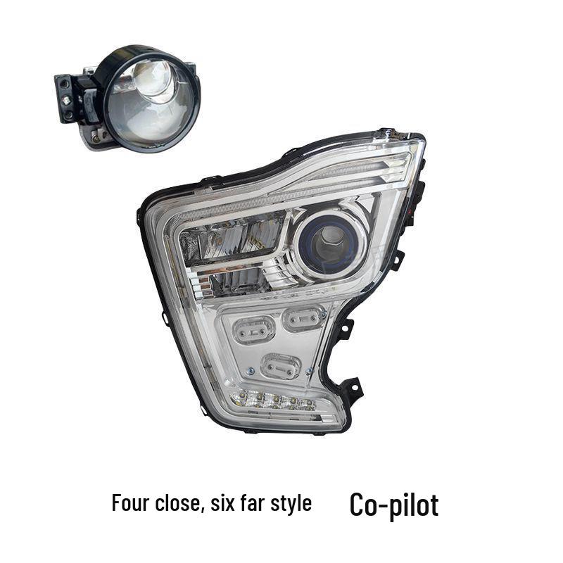 

All-LED Headlight Upgrade for Shacman Delong X6000: Bright Version Single