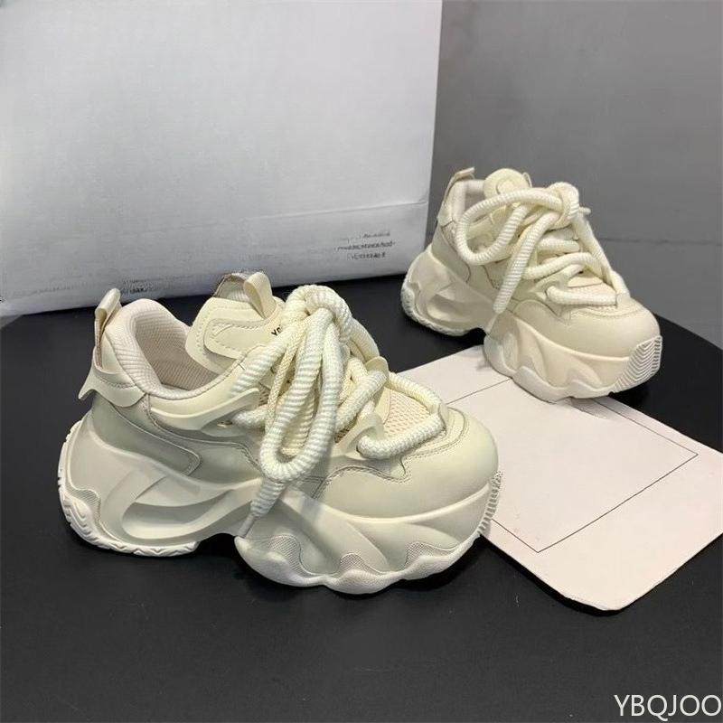 Autumn height increasing sports shoes casual comfortable women s height increasing shoes mesh breathable shoes 35