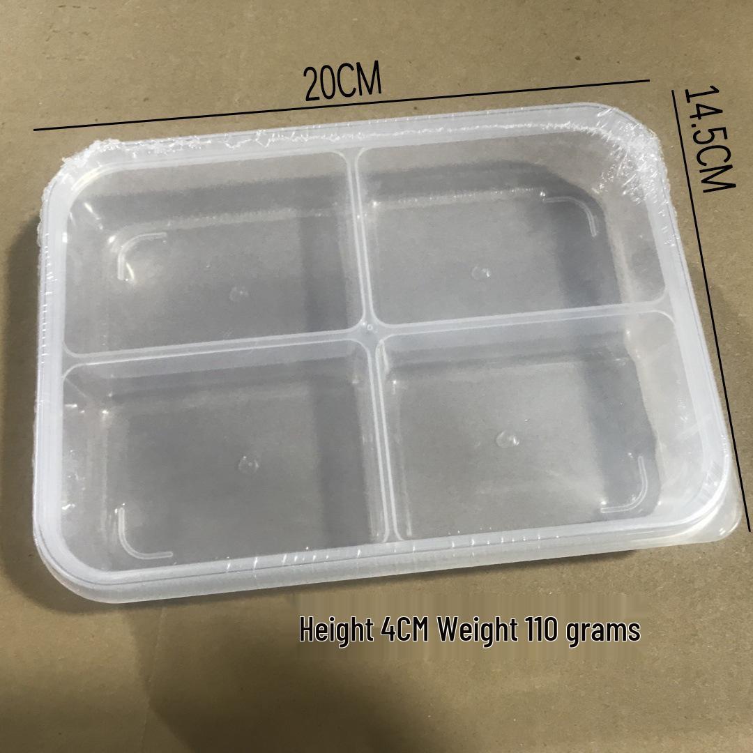 

Freezer-Safe Food Storage Container with Compartments - Fresh-Keeping Box for Meal Prep and Organization