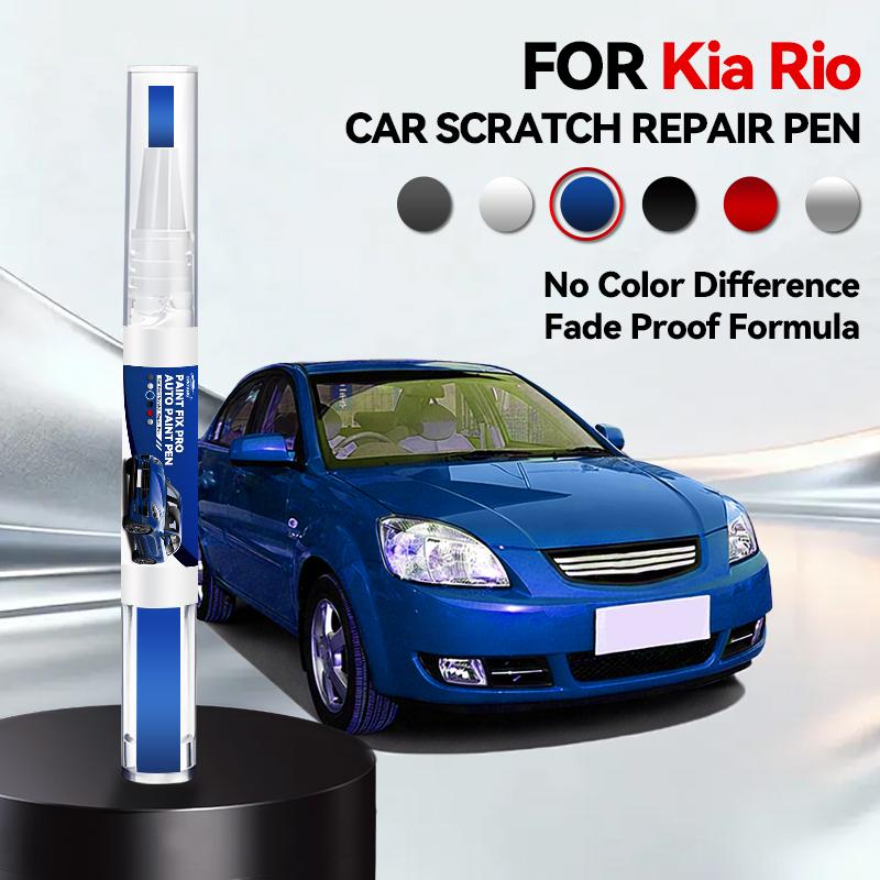 For KIA Rio 2000-2025 JB DC UB YB Paint Repair Pen Touch Up Scratch Remover DIY Auto Accessories Black White Silver Blue Red