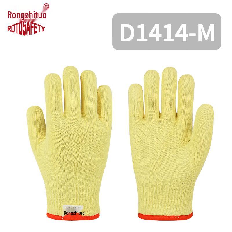 RongzhiTuo 500-Degree Heat Resistant Aramid Gloves