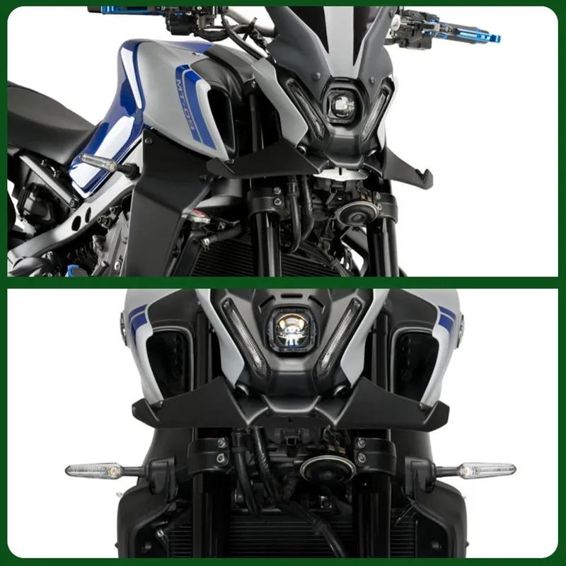 New For YAMAHA MT 09 MT-09 2021 2022 2023 Motorcycle mt 09 MT09 SP Naked Front Spoiler Winglet Aerodynamic Wing Kit Spoiler