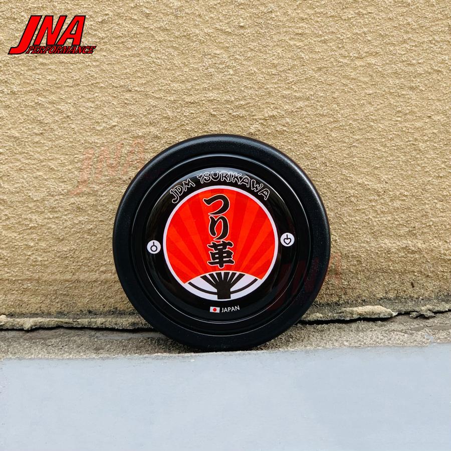 Universal Modified Steering Wheel Horn Button Racing Sport High Quality JDM Car Horn Button Auto Speaker Control Cover PC-HB60