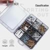 Modular 24-Compartment Transparent Plastic Parts Organizer Box CN Plug (adapter Included)
