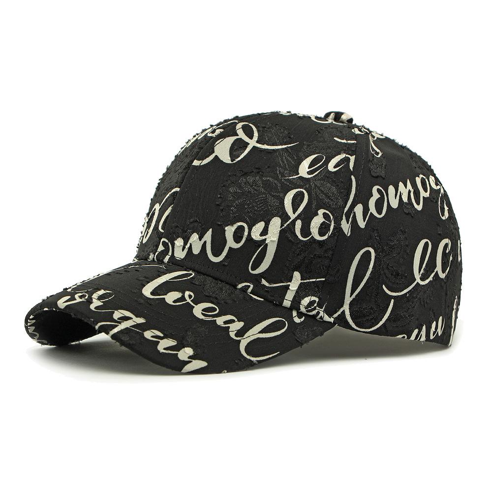 Women Baseball Cap Spring Summer Men Sun Protection Sun Hat Letter Cap