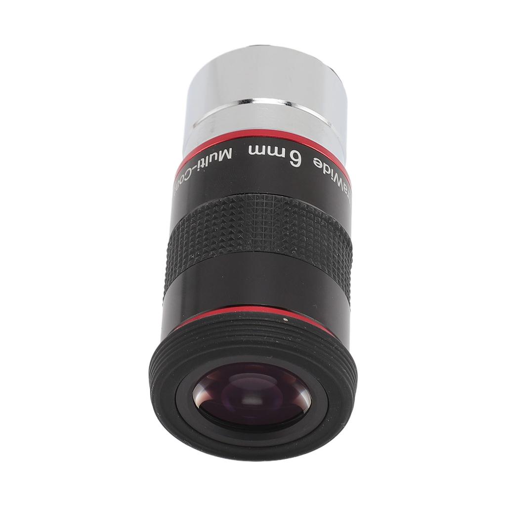 Teleskopokular, 1,25 Zoll, 68 Grad, 6 mm Weitwinkel-Okular für astronomische Teleskope