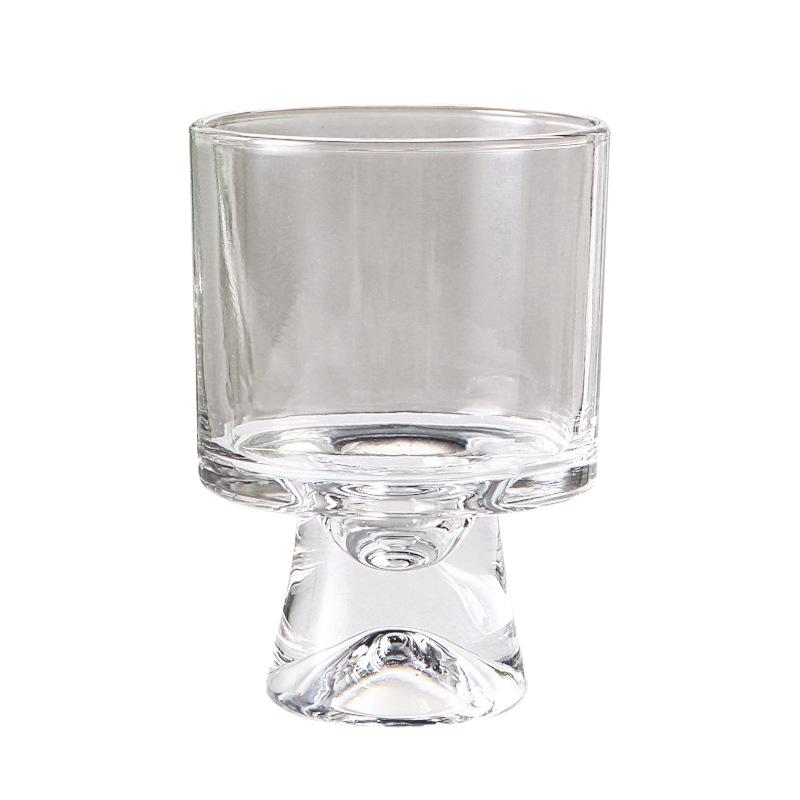 Niche High-Footed Ins Style Cup for Desserts, Coffee, Juice, and Beverages