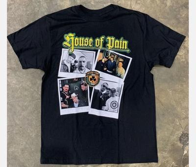 T-shirt House Of Pain Fine Malt Lyrics Colore Nero 100% cotone
