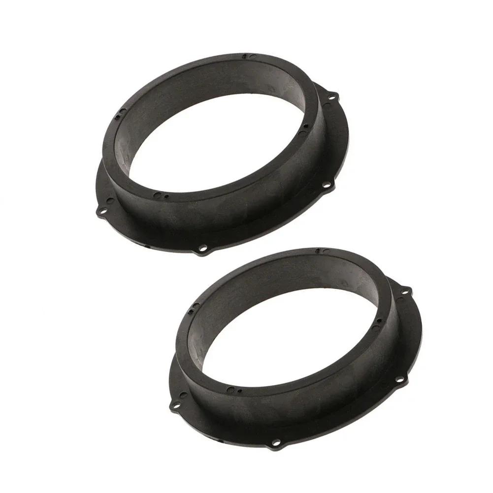 For Tiguan For Passat Car Speaker Spacer Ring 6.5 Inch Holder Loud Speaker Spacers Mat Pad Bracket Auto Accessories 2PCS