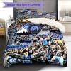 Charlotte FC Pattern Bedding Home Decoration Birthday Gift (1 * duvet cover + 2 * pillowcase, without core)