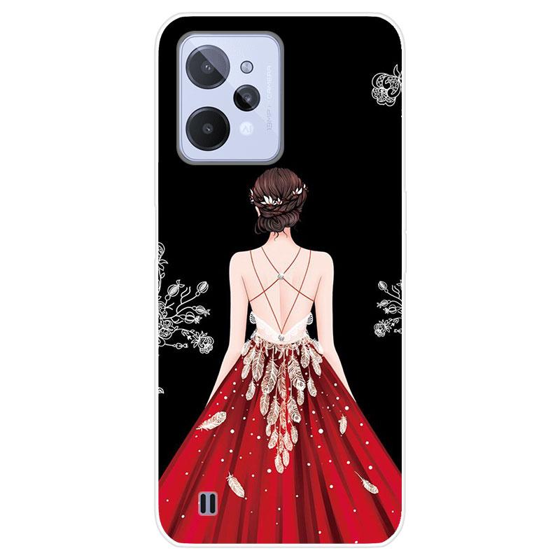 Per Realme C31 C 31 RealmeC31 Custodia morbida in silicone Cover posteriore Custodia per cellulare alla moda
