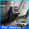 For Chery Jaecoo J7 Car Rear Discharge Trend Anti-kick Cover Armrest Box Decorative Cover Special Parts Car Interior Accessories