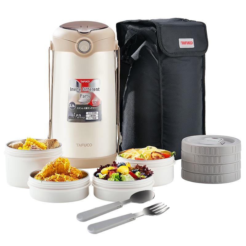 TAFUCO 316 Stainless Steel Multi-Layer Insulated Lunch Box