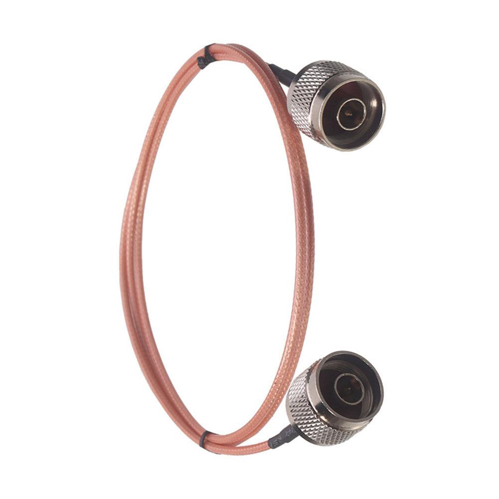N Male To N Male RG316 Coaxial Cable Connector Extension Feeder N-Type Connectors For Electrical Equipment Supplies