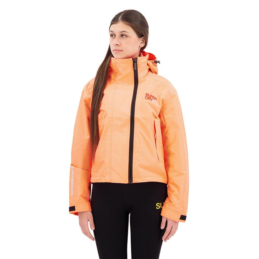 Joom Superdry Damen Orange W5011655a Down Coat Hooded Cm