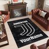 Juventus Customize Your Name Floor Rug Office Rug Design for Living Rooms Dormitory Study room Foyer Antislip Carpet Office home decor