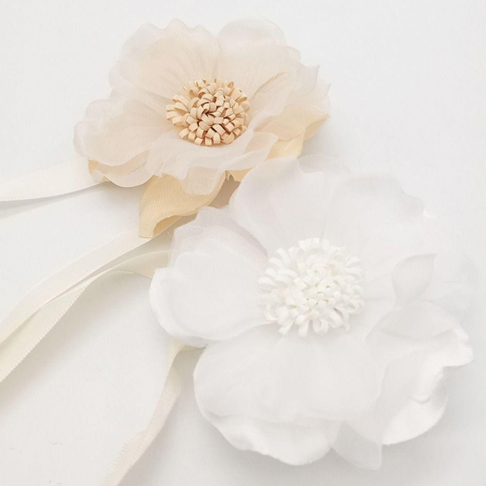 Magnetic Curtain Strap Flower Shape Curtain Fixer Clip Curtain Hanging Rope  Home Decoration