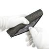 [Inden-ya] Wallet Long Wallet with Coin Purse, Deer Leather, Black X Black Lacquer, Clematis Pattern, 2308-01-169