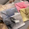 Wool Winter Plaid Atmosphere Thickened Warm Versatile Windproof Scarf Scarf Sweet Student Girl