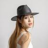 European and American Fashion Casual Hand-woven Papyrus Wide-brimmed Jazz Hat Summer Outdoor Travel Sun Protection Sunshade Straw Hat Tide