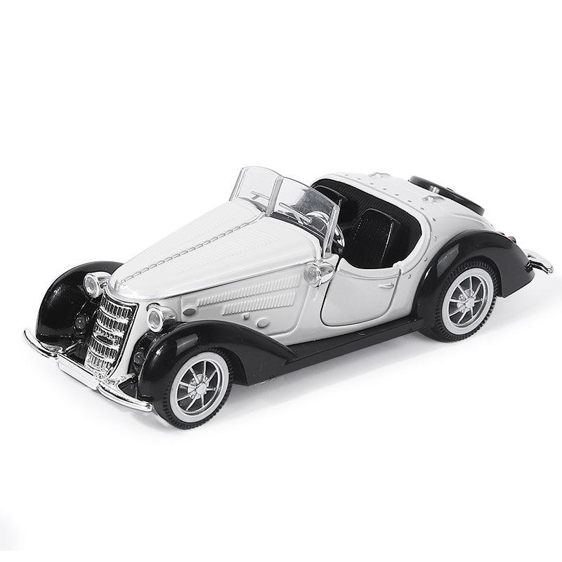 1:32 Vehicle Model Super Classic Pull Back Toy Car Education Collection Open Door Car Model Gift Gift Car