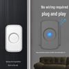 Wireless Doorbell with Remote Control and Plug-in Receiver for Home Entryway and Elderly Call Assistance