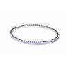 Shining Heart 925 Silver Bracelet Women's Purple 590537EN66