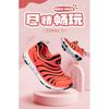 Nike Dynamo Free Cushioning, Wear Resistant Low top Kids Lifestyle Shoes Orange Black Children Aged 3 7 Years Old 343738-636
