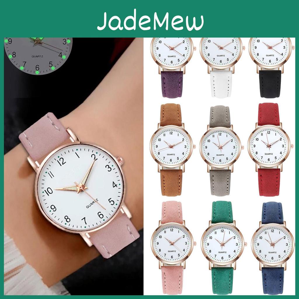 Female Luminous Retro Ladies Diamondstudded Watch Belt Quartz Watch