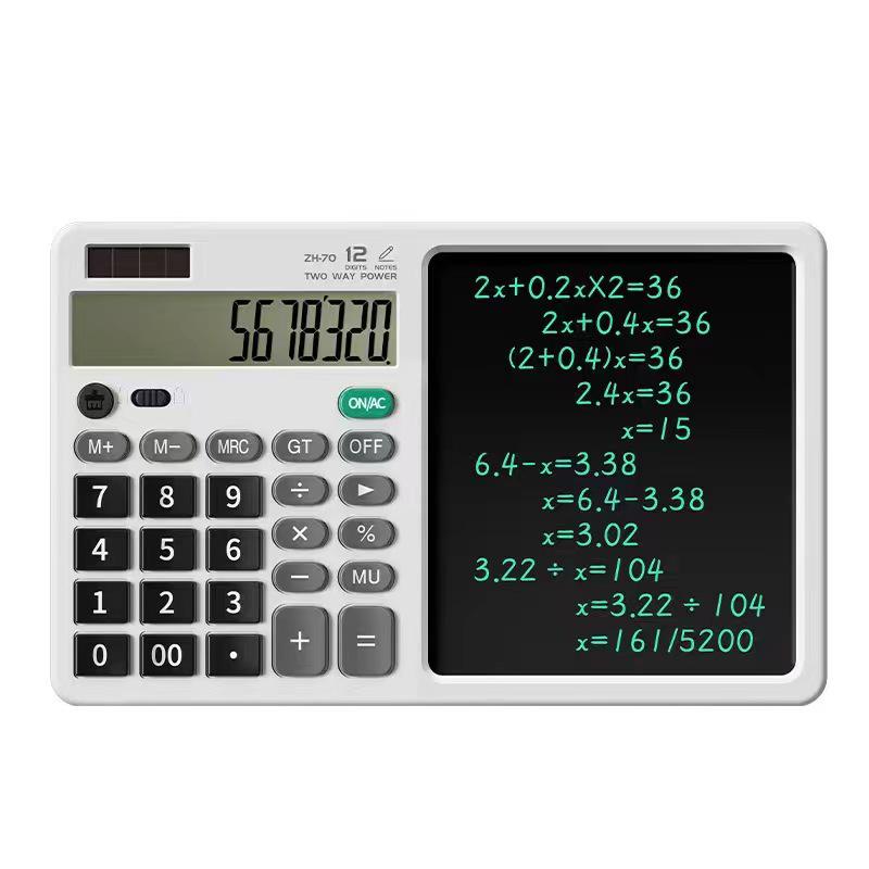 2023 Multifunctional LCD Writing Tablet & Silent Scientific Calculator