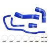 Silicone Radiator Coolant Hose Kit For BMW S1000RR 2019-2023 Blue